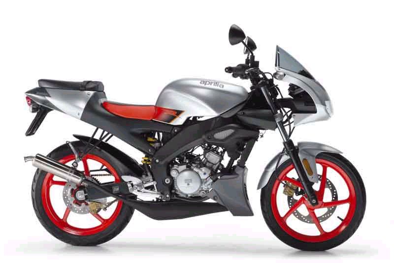 The Aprilia 50 at MotorBikeSpecs.net, the Motorcycle Specification Database