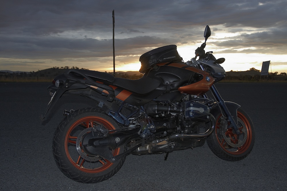 Bmw rockster rake trail #6