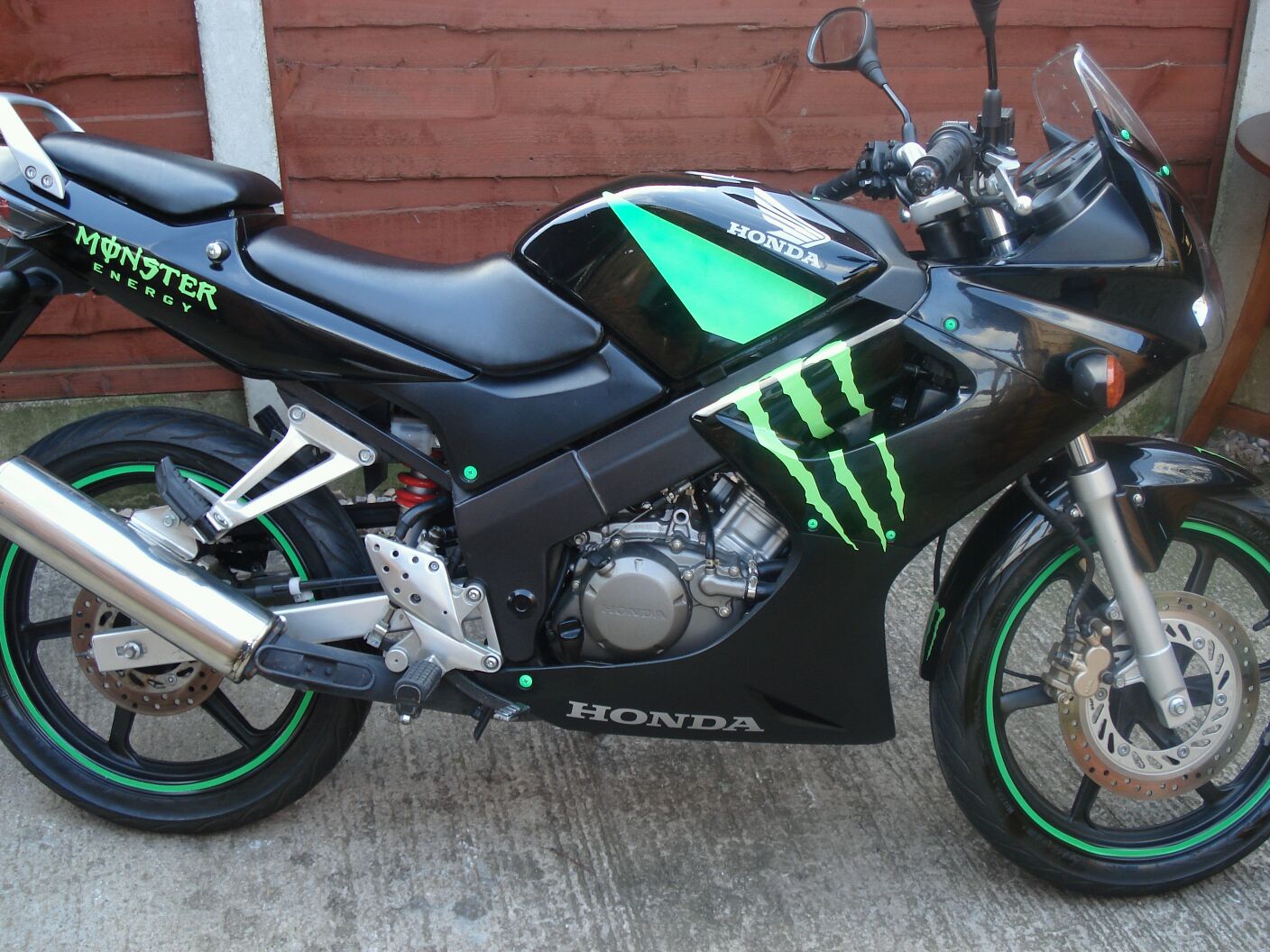 Honda 125 cbr modifications #6