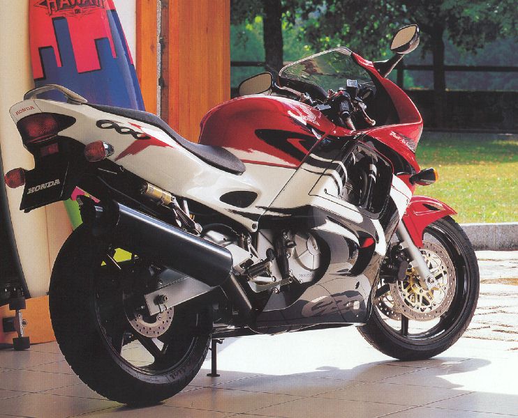 Cold starting a honda cbr600 98 #4