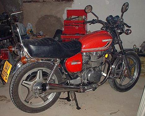 Honda cb 250 t dream #7