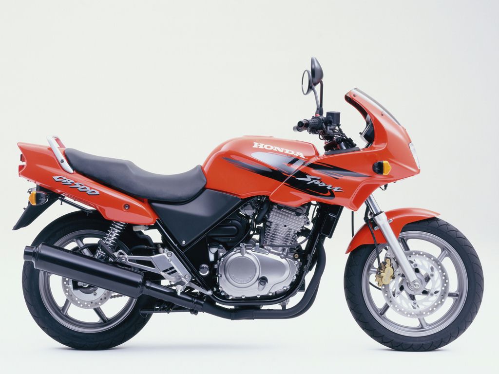 Honda cb500 fork oil capacity #7