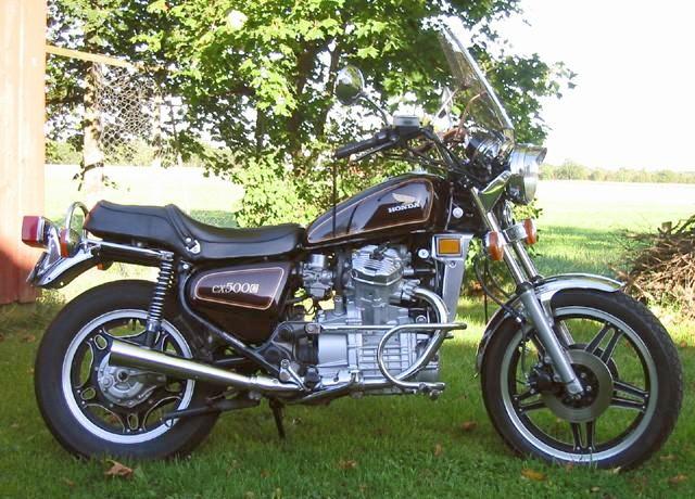 81 Honda cb500 #4