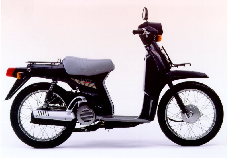 The Honda 50 at the Motorcycle
