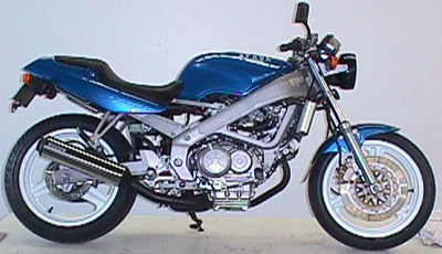 Honda vtr 250 vs spada #3
