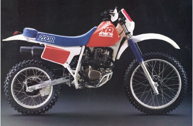 1990 Honda xr200 specs