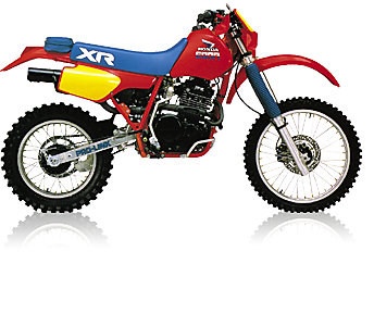 85 Honda xr600 trail bike #5