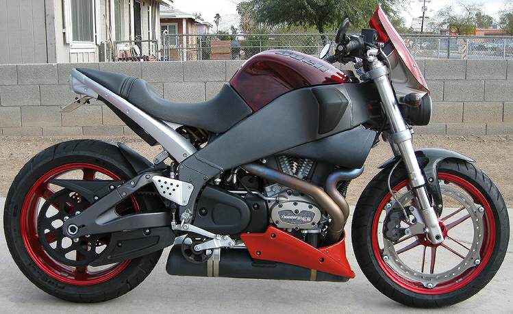 The Buell 1200 at , the Motorcycle Specification Database