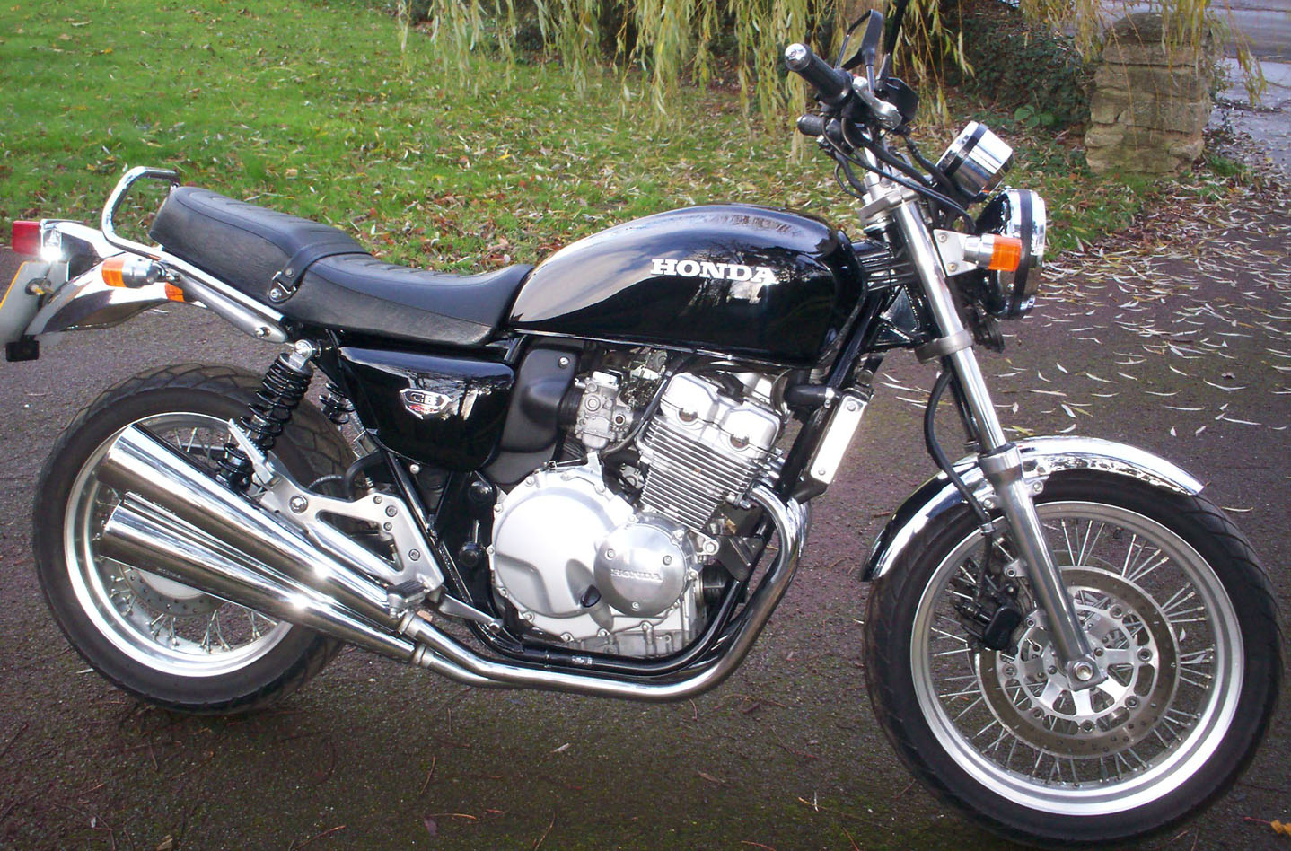 Cb400 спицованный