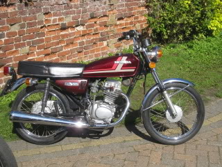 Honda cg125 k1 hotsell