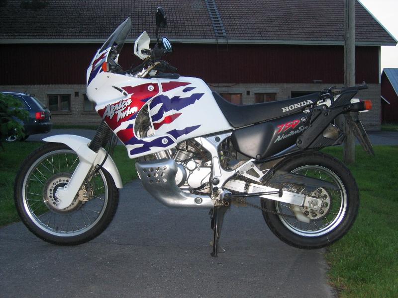 Аэрография Honda Africa 1995