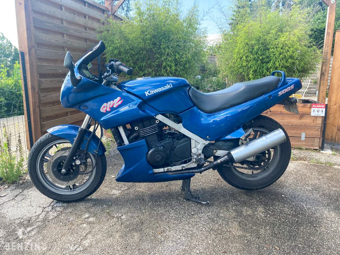 Kawasaki 500 outlet gpz s