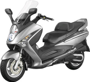 The Sym GTS 125 Voyager at MotorBikeSpecs.net, the Motorcycle Specification  Database