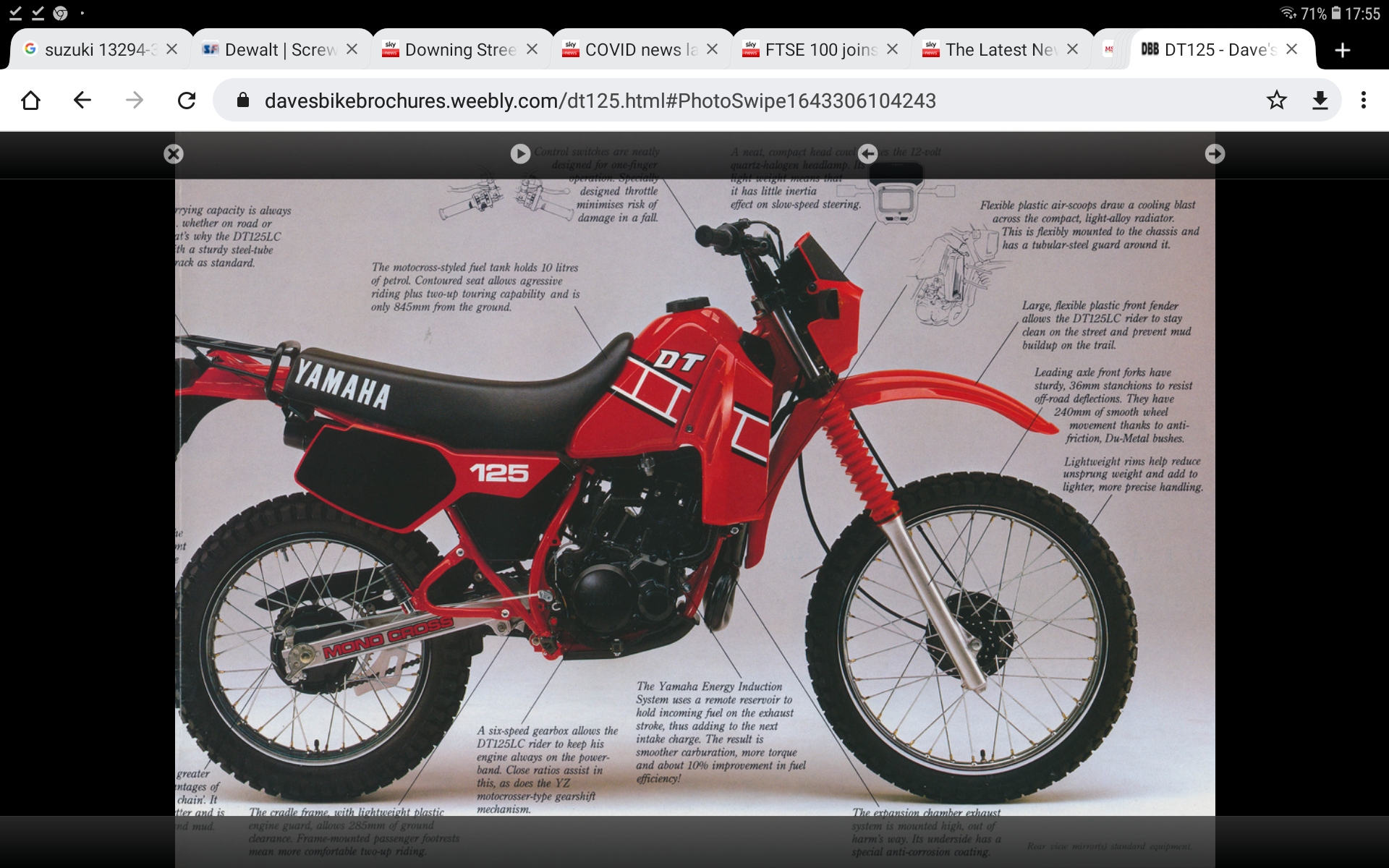 Dt 125 lc2 top