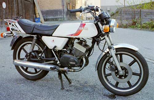 Yamaha rd shop 125 1980
