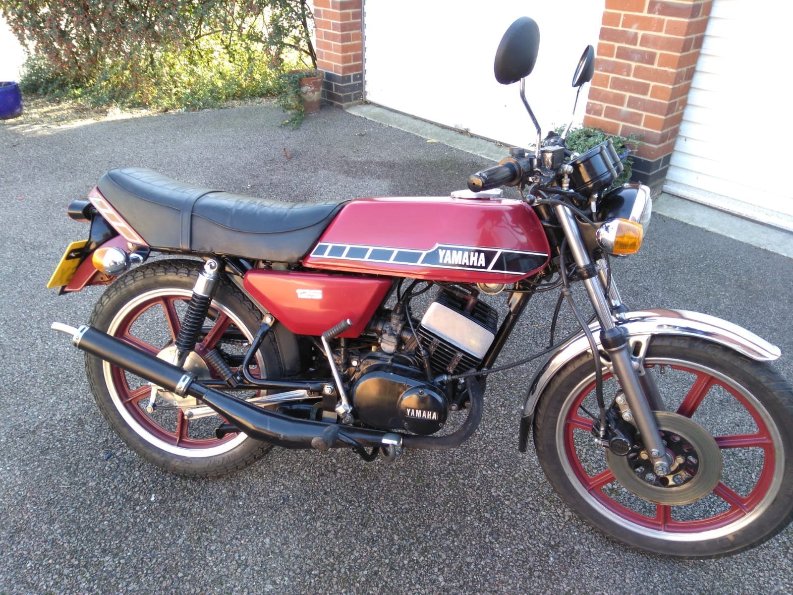 Yamaha hotsell 125 rd