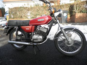 Yamaha rs 100 new bike 2025